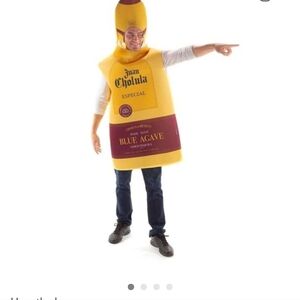New Top Shelf Tequila Costume Alcohol Halloween Party Pub Crawls One Size Adult